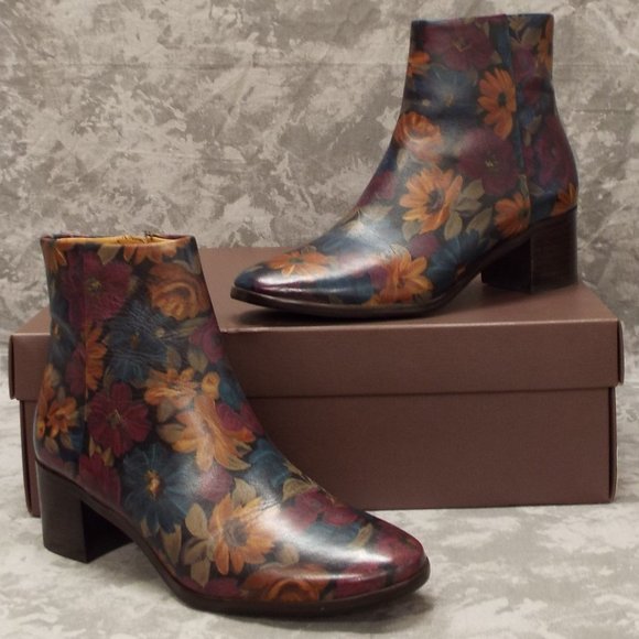 Patricia Nash Shoes - Patricia Nash Marcella Bootie -5.5 Peruvian Paint